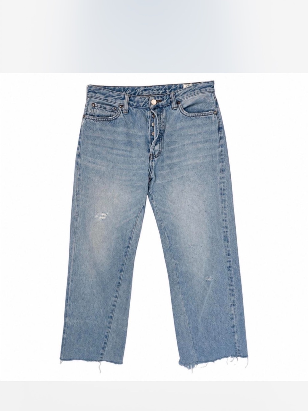 We The Free Light Blue Relaxed Straight Jeans size 25